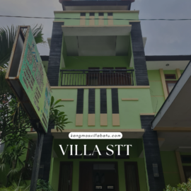Villa 3 Kamar Murah di Batu, Villa STT